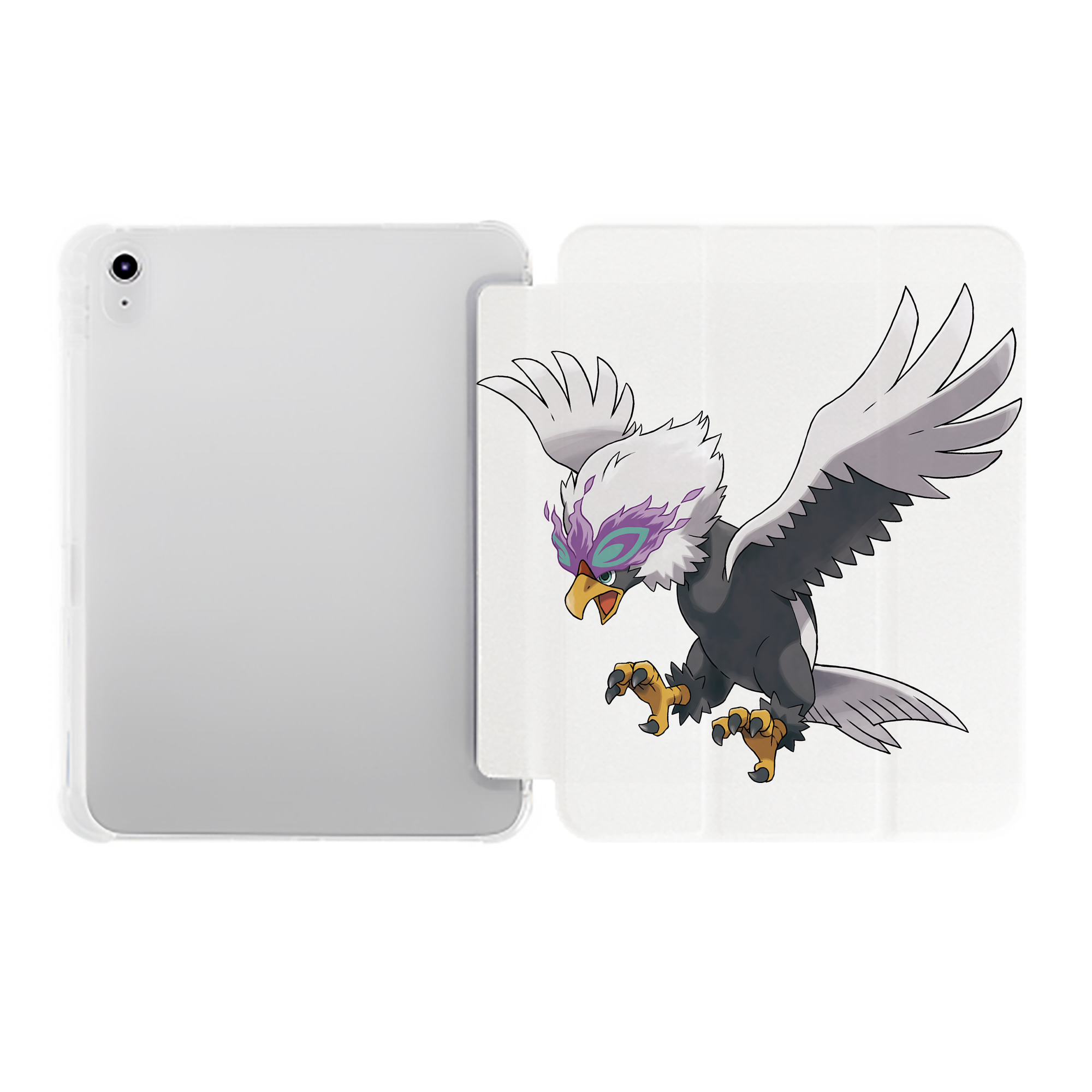 （画像用） ポケットモンスター Pokémon IPad ケース ペン収納付き 三つ折りスタンド PUレザー×シリコン 対応機種9.5/10.5/10.9インチ